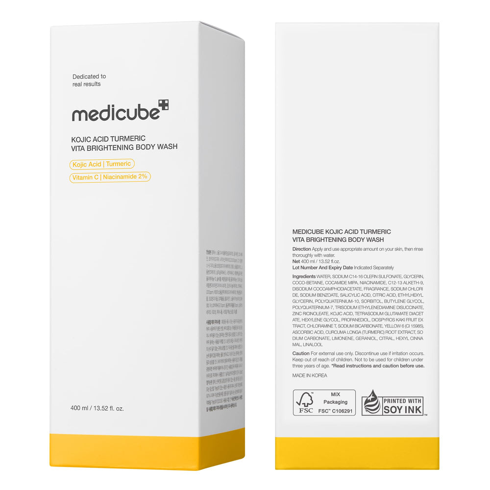 Medicube rutina de ducha: opción rápida para empezar un cuidado corporal suave.
