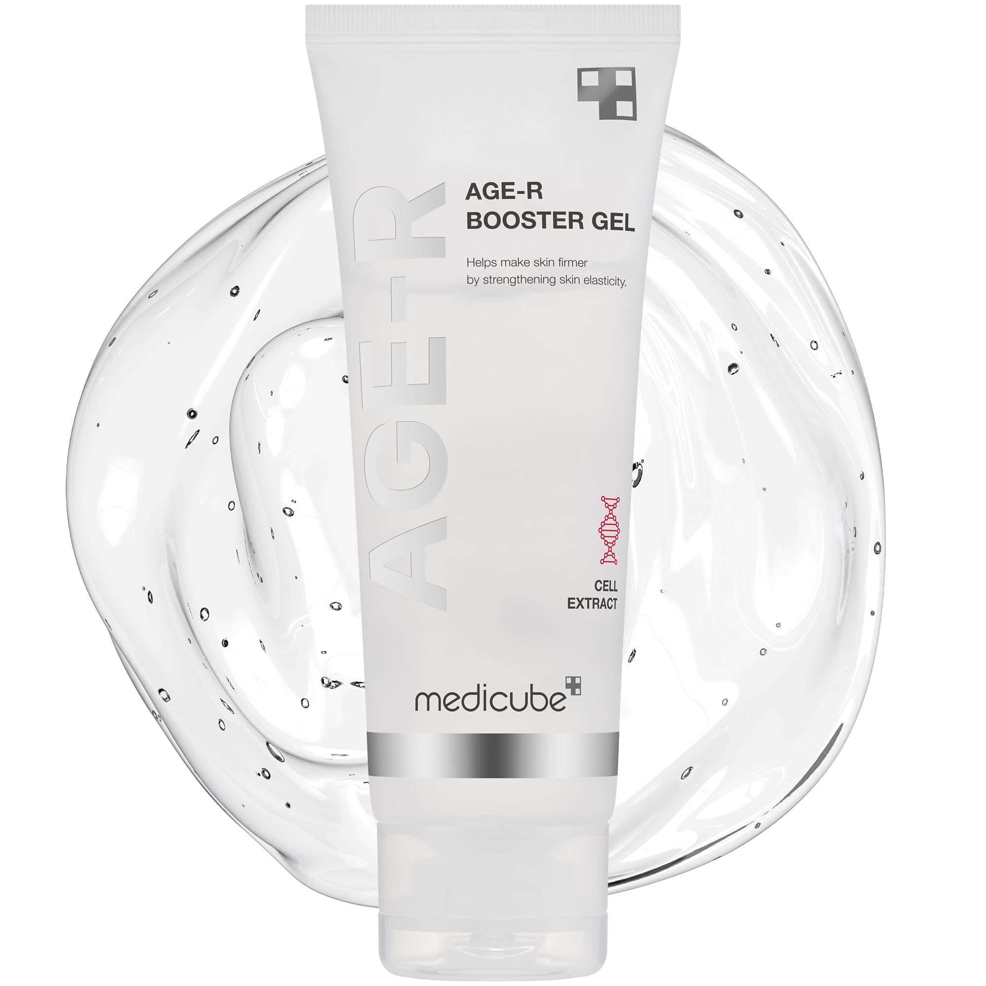 Medicube Age-R Booster Gel Serum bottle shown for everyday hydration and nourishment.