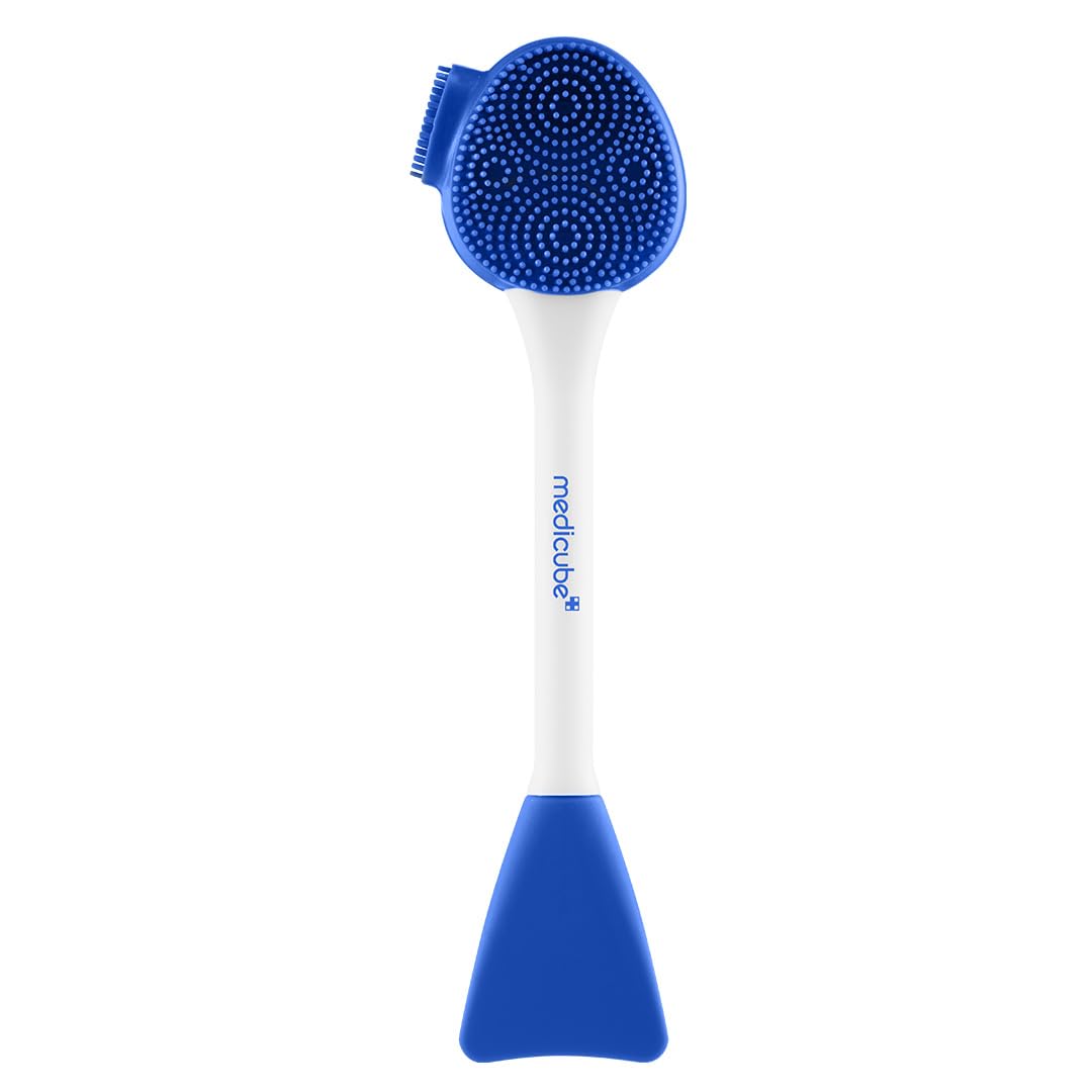 Aplicador de silicona Medicube 4en1 para mascarillas, masaje suave y limpieza profunda.