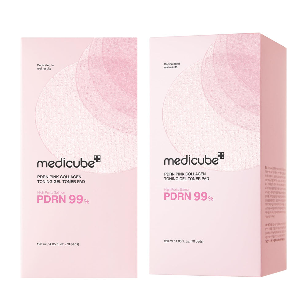medicube conjunto de 70 almohadillas para rutina