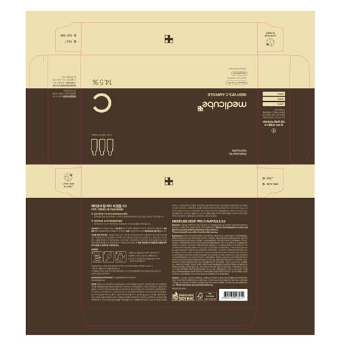 Medicube Deep Vita C Serum 2.0, aplicación de dos gotas para piel suave.