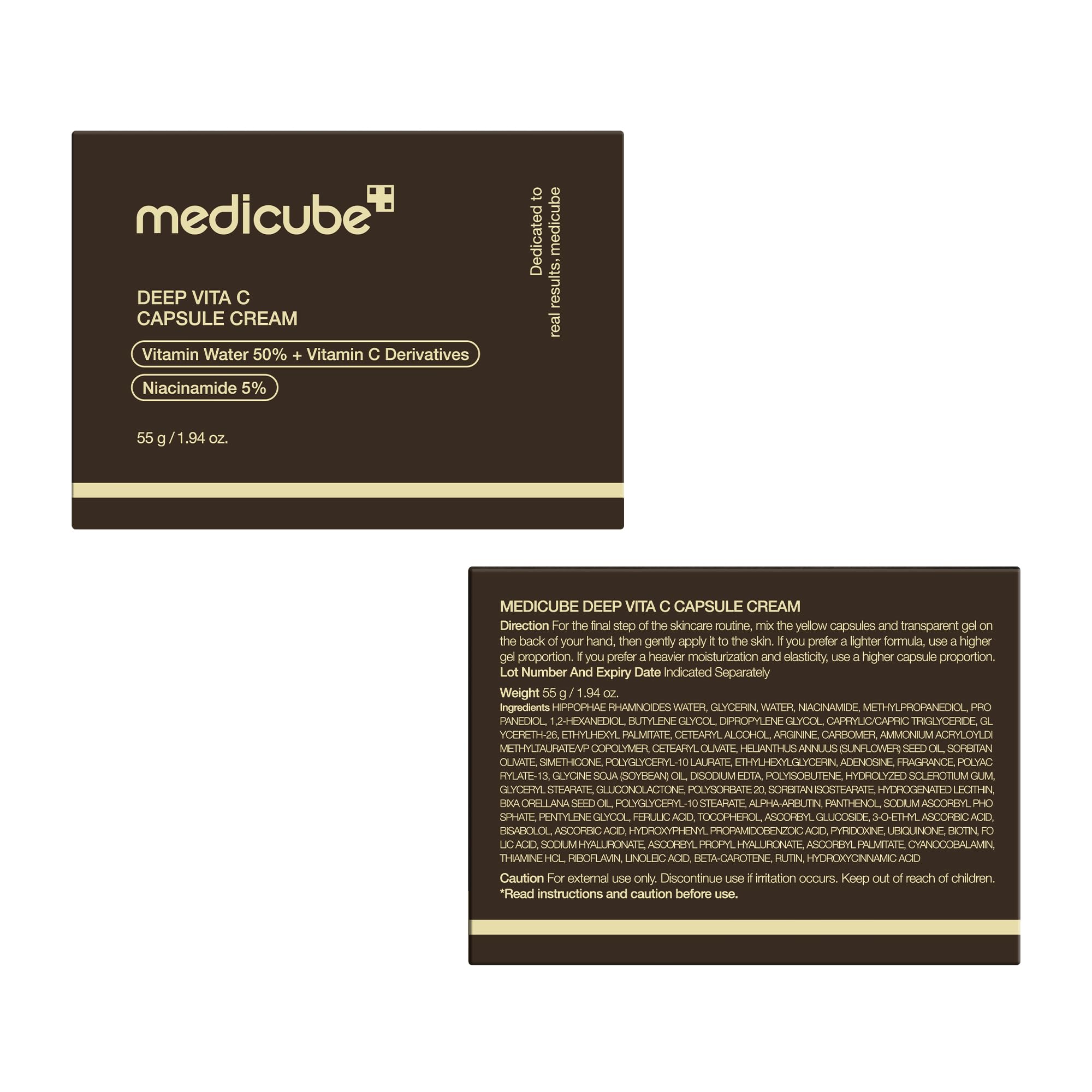 Éclat potentiel Medicube – sensation hydratante et peau lumineuse après application