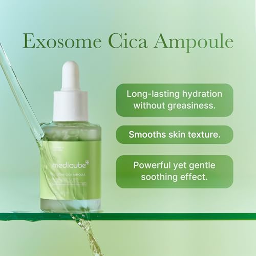 Medicube Exosoma Cica Arbol de Te Ampolla, ingrediente nano para calma intensa