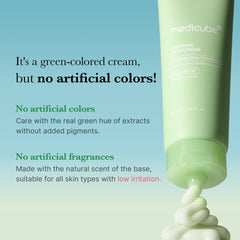Medicube Exosome Cica Crema, aplicación rápida y ligera sin sensación grasa.
