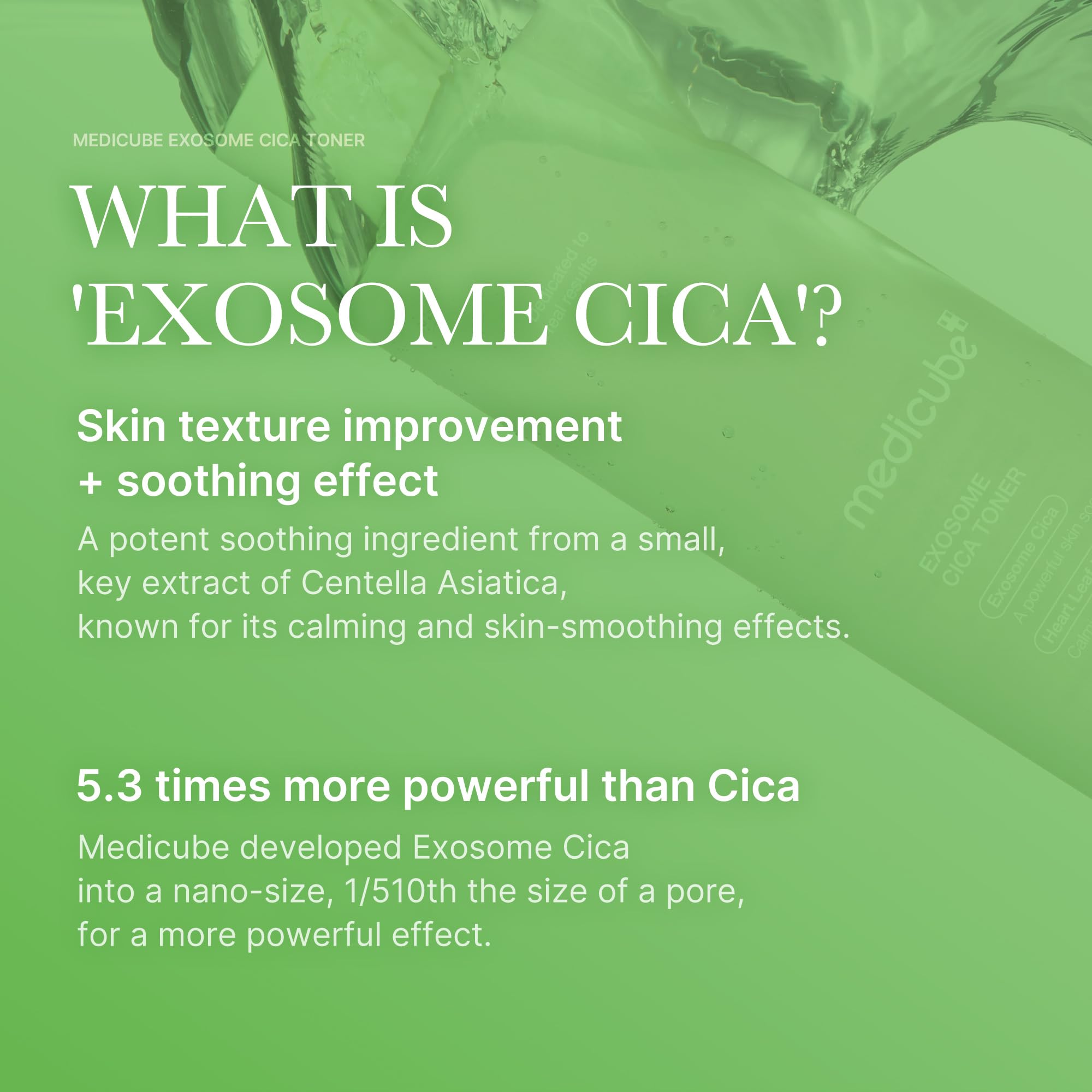 Cuidado suave con Medicube Exosome Cica Toner para piel grasa y mixta sin irritación