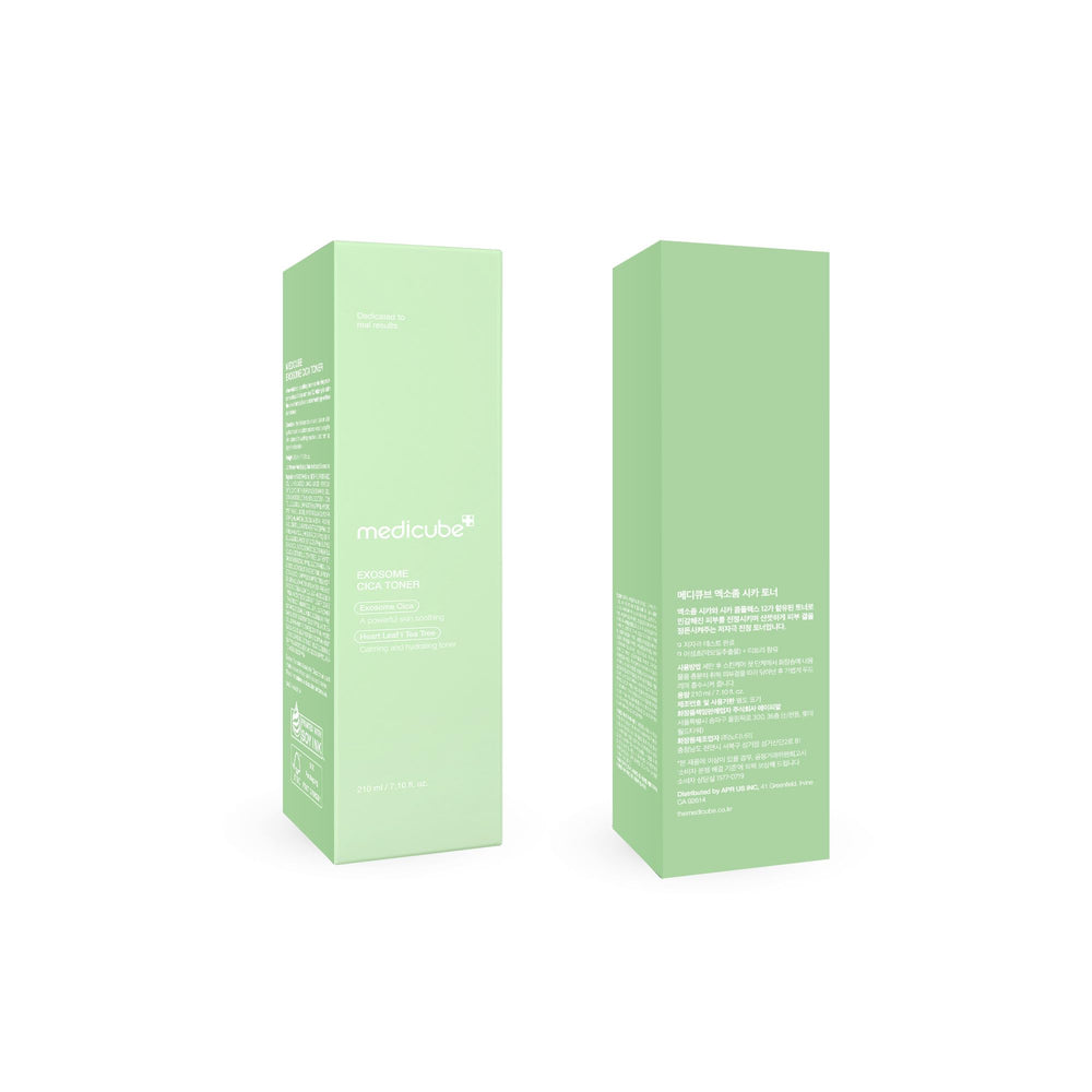 Complementa tu rutina diaria con Medicube Exosome Cica Toner para mejorar la textura