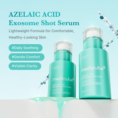 medicube exosomas para cuidado previo de piel reactiva, calma irritaciones y equilibra tono