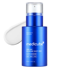 Medicube Exosome Shot Zero – flacon, soin ciblé des pores et diffusion efficace.