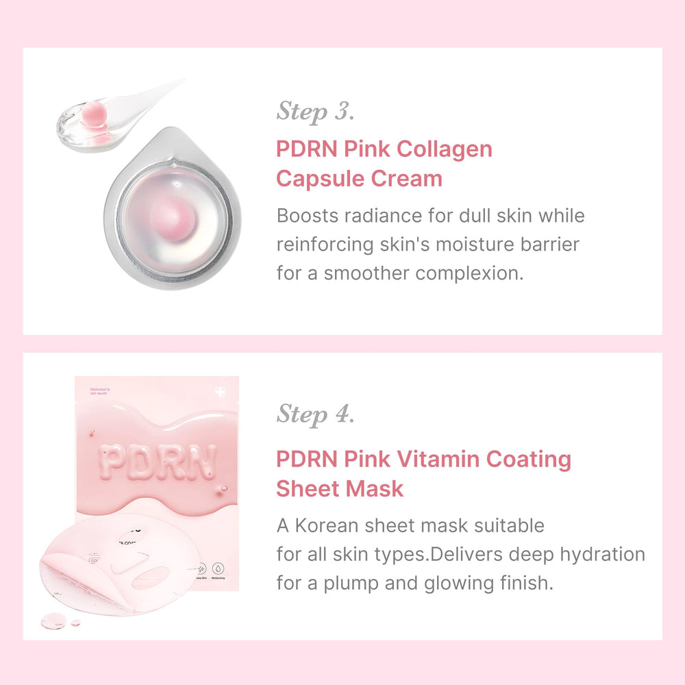 Medicube Kit Prueba PDRN Rosa mini facilita explorar el cuidado de la piel.
