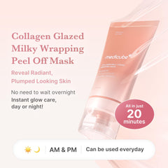 Medicube Mascarilla colágeno 130Da con mayor absorción y firmeza de piel.