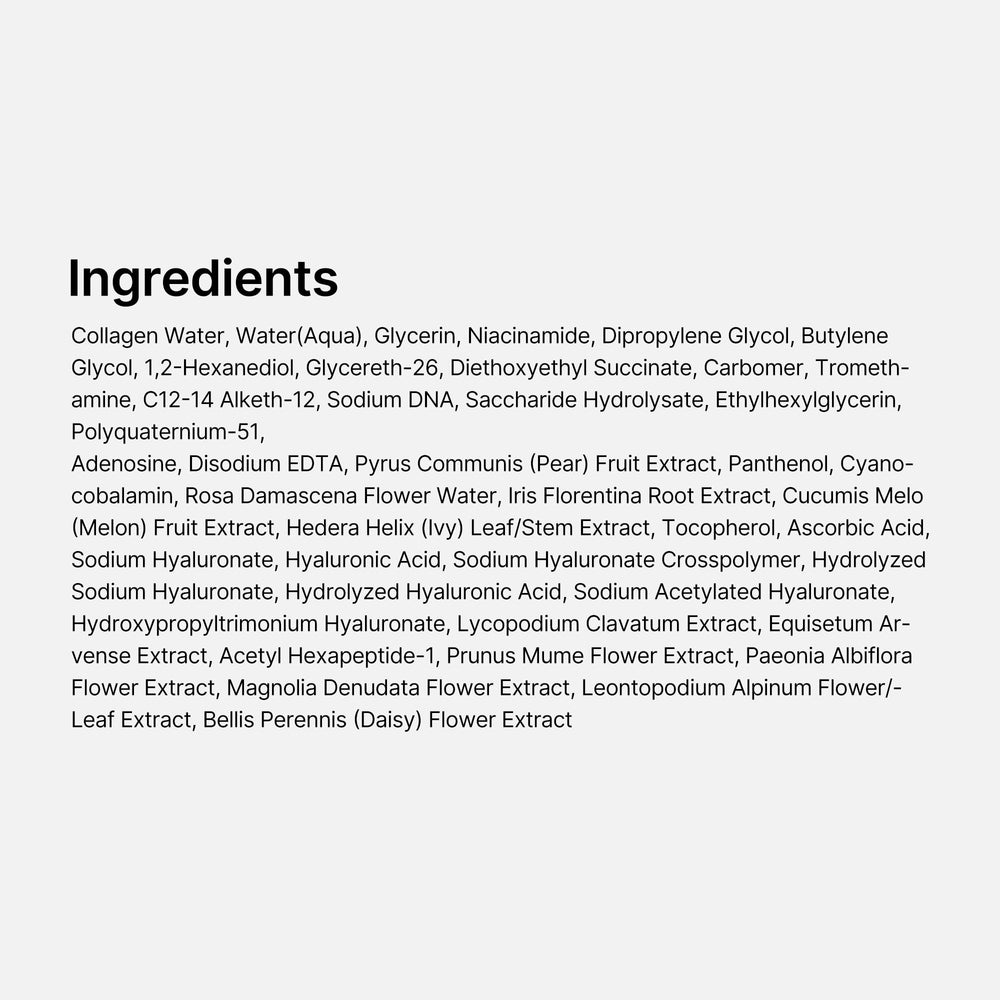 Medicube PDRN Pink Sensación refrescante, ideal para despertar la piel por la mañana.