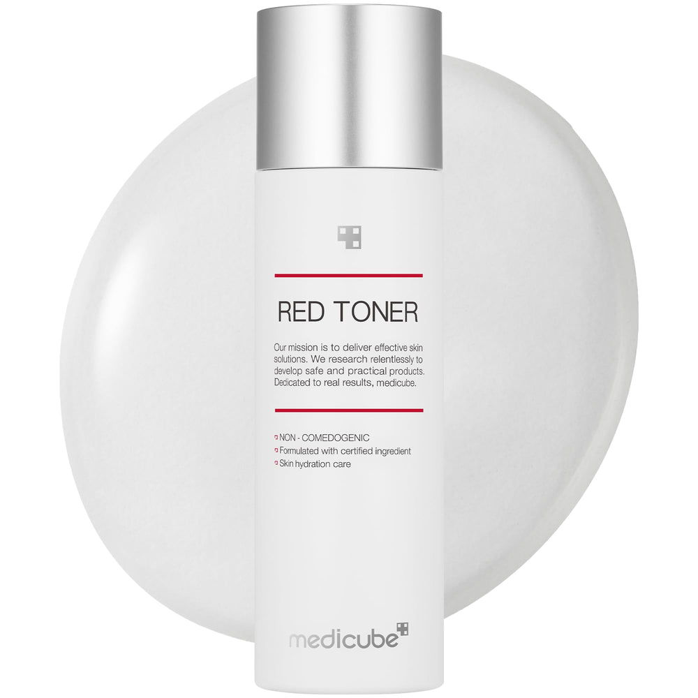 Medicube Red Toner 2.0: vertido suave para iniciar la rutina