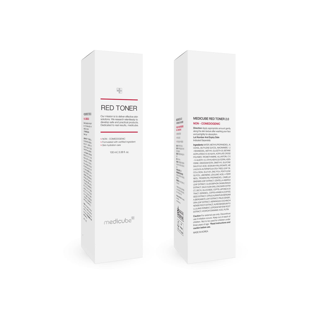 Resultado de piel equilibrada tras usar Medicube Red Toner 2.0
