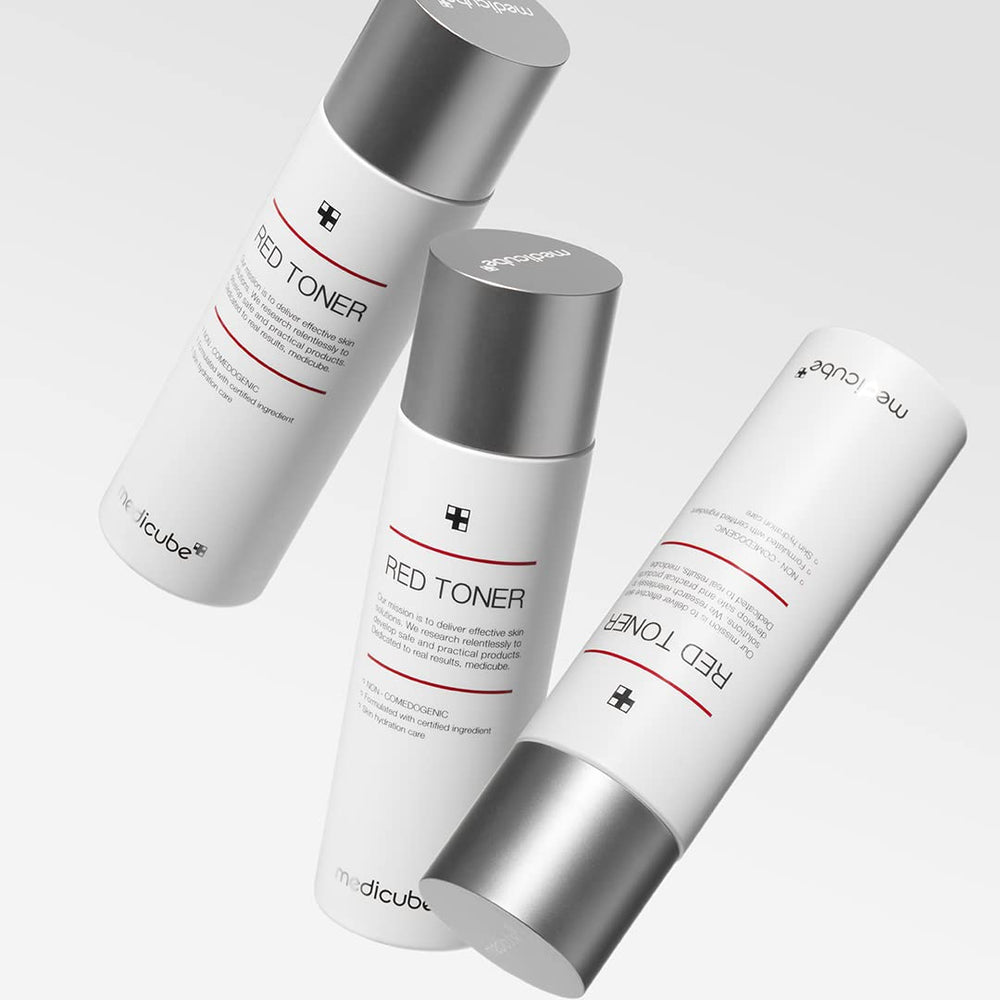 Medicube Red Toner 2.0: textura suave lista para aplicar