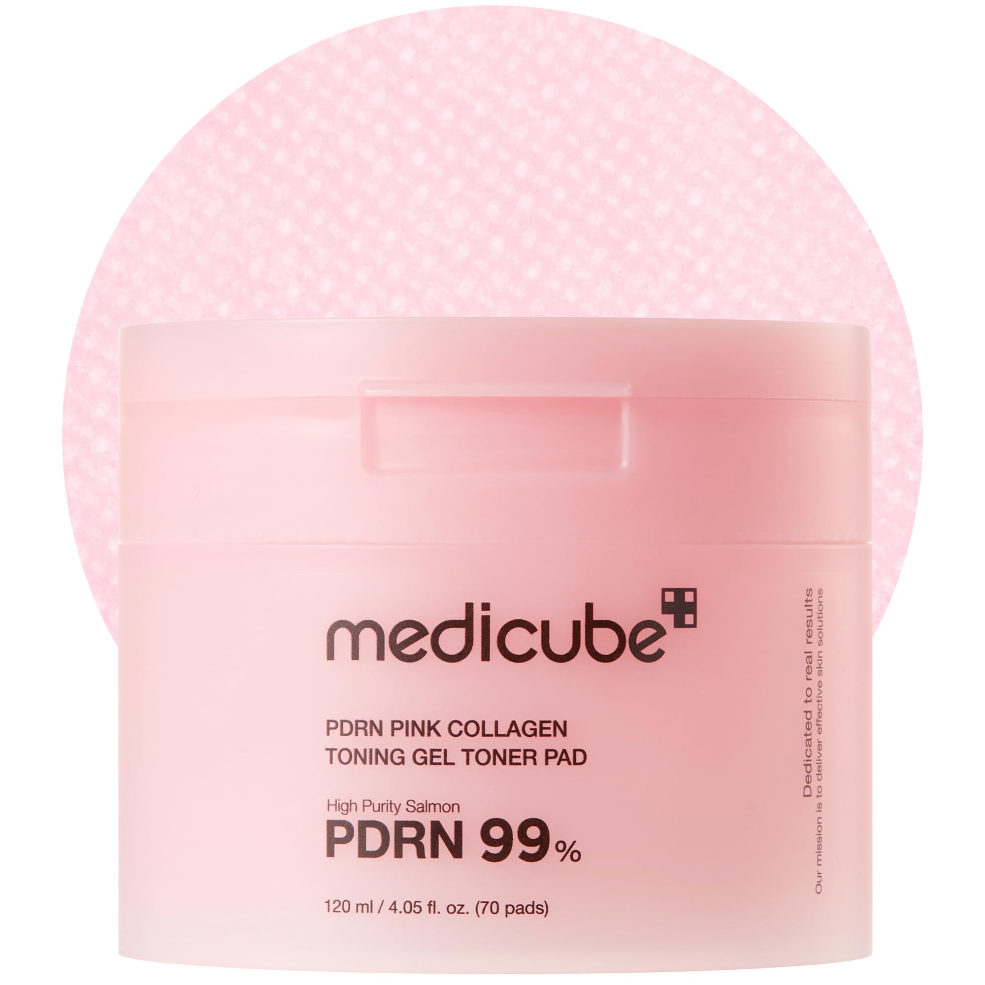 medicube Salmon DNA PDRN gel rosa, piel más radiante