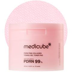 medicube Salmon DNA PDRN gel rosa, piel más radiante