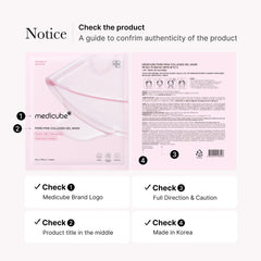 mascarilla-jalea-cambio-color medicube para indicar absorción óptima y sensación fresca.
