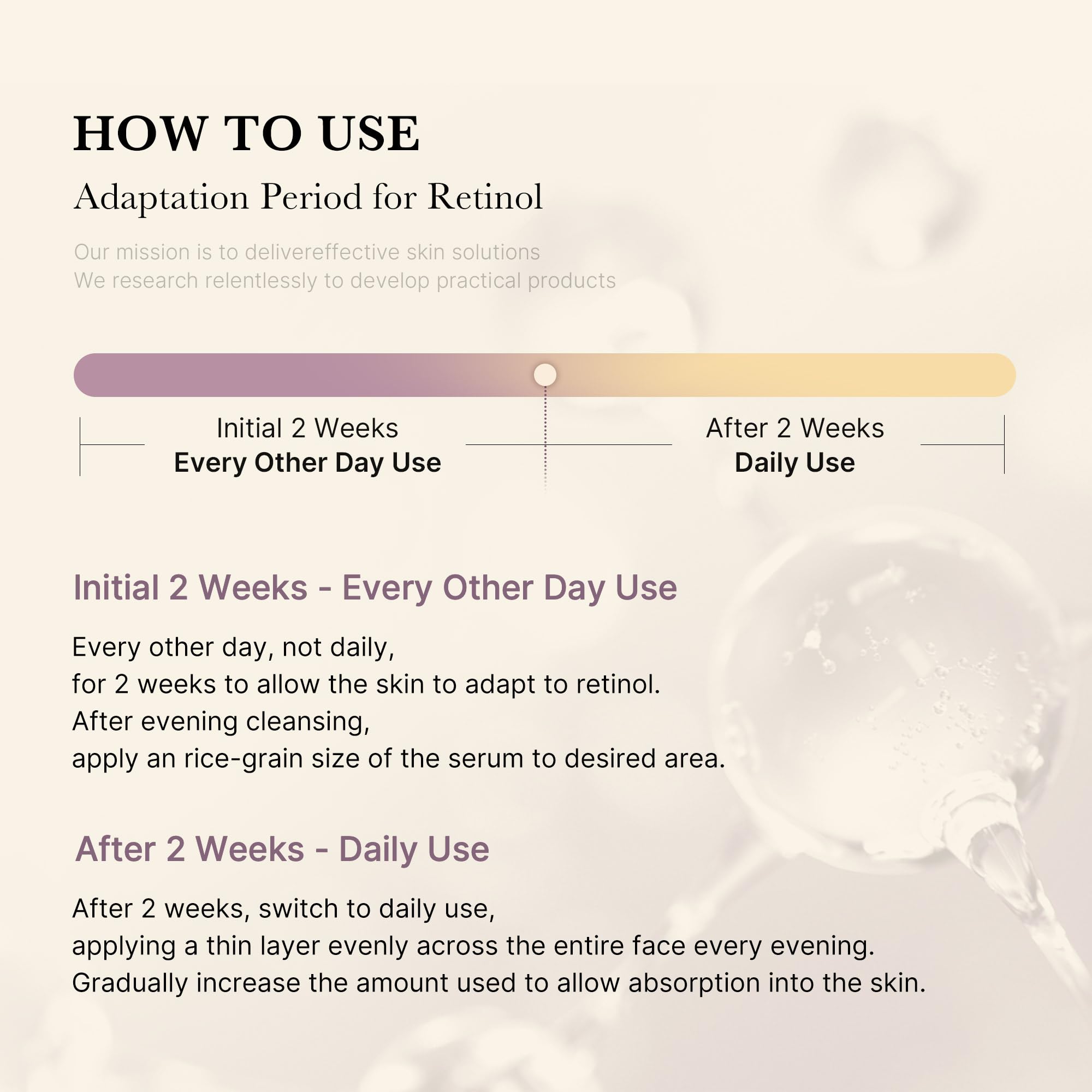 Medicube Deep Reviving absorción rápida gracias a liposomas para piel cómoda.