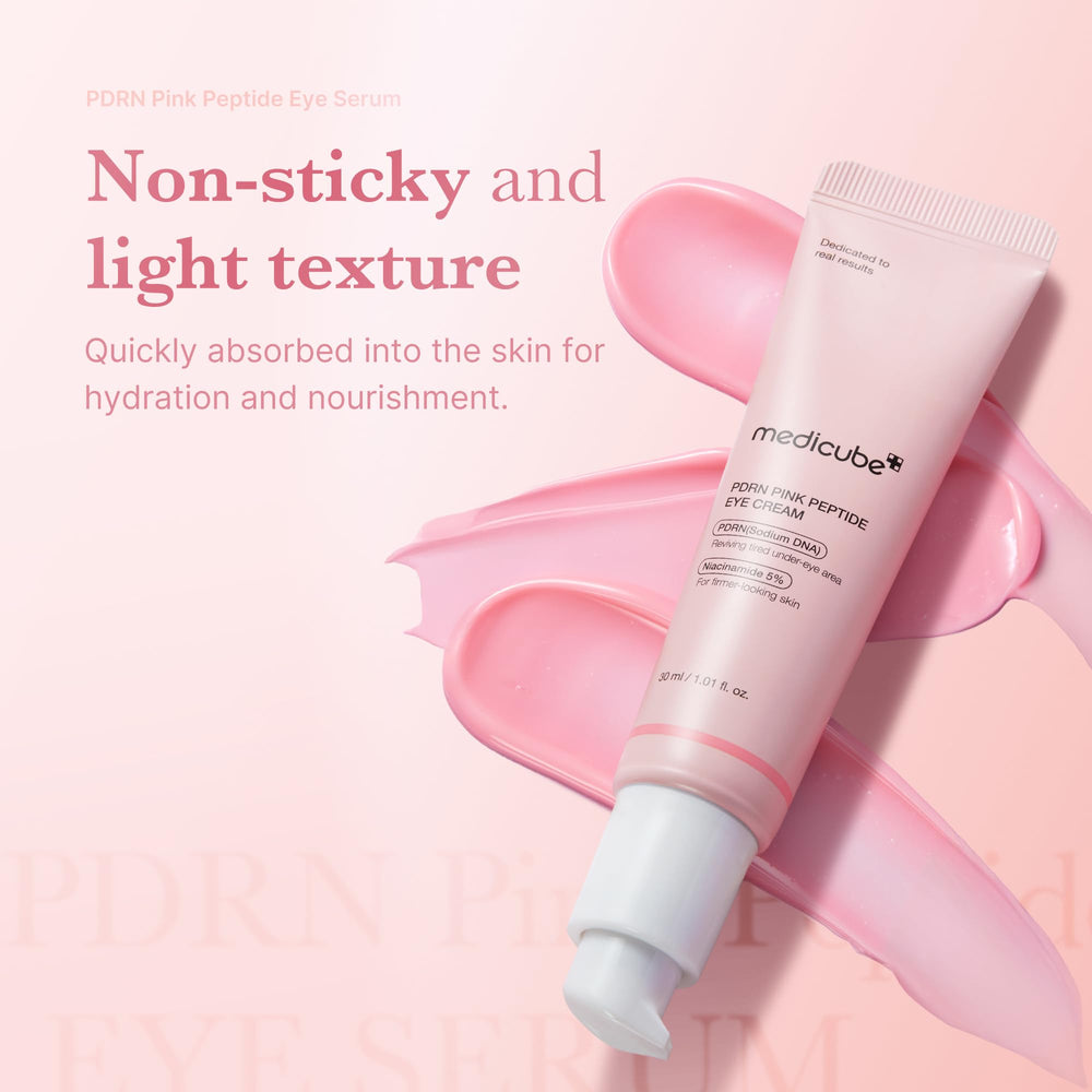Medicube Eye Serum con retinol 99% puro ayuda a mantener la elasticidad del contorno.