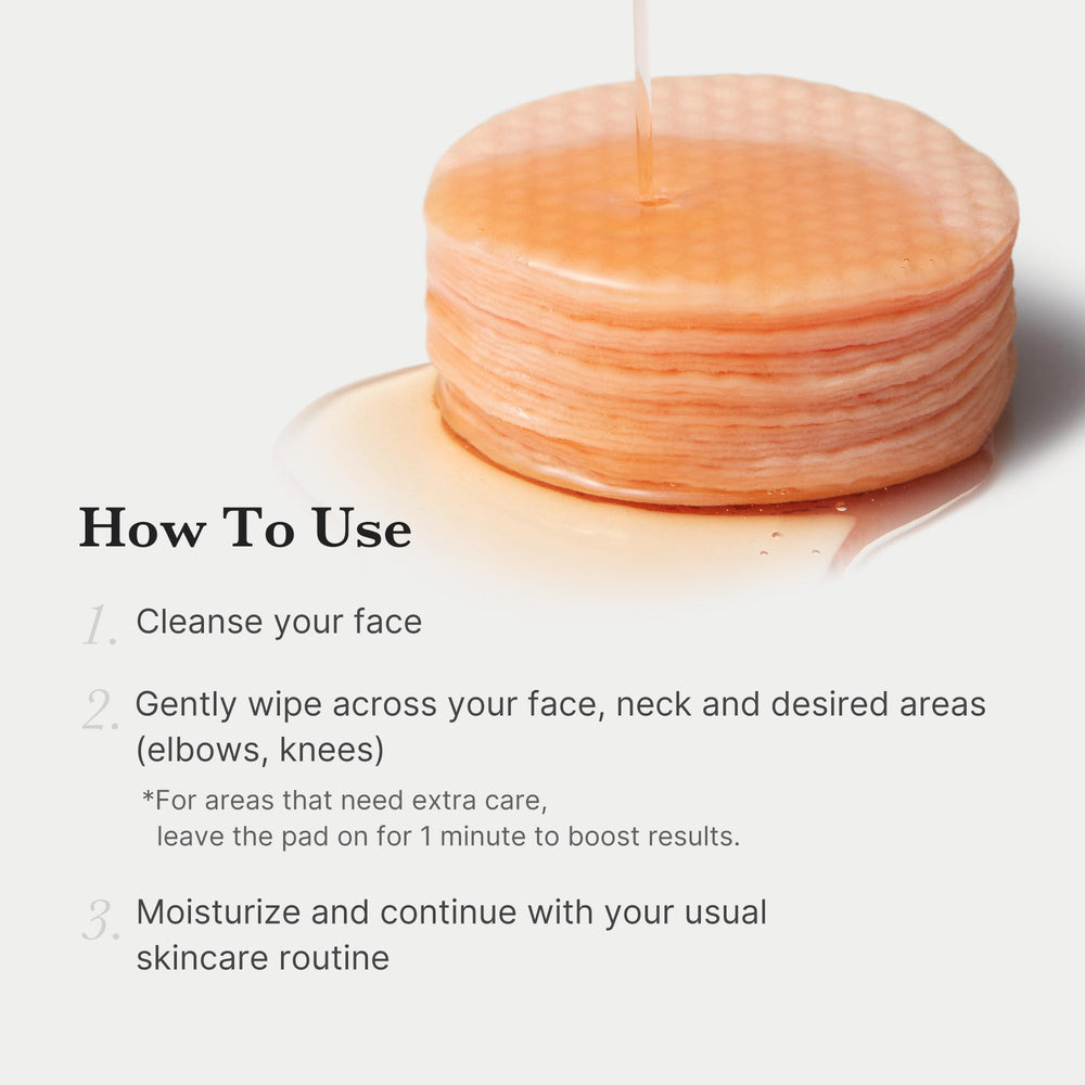 discos exfoliantes medicube en piel sensible con cuidado suave