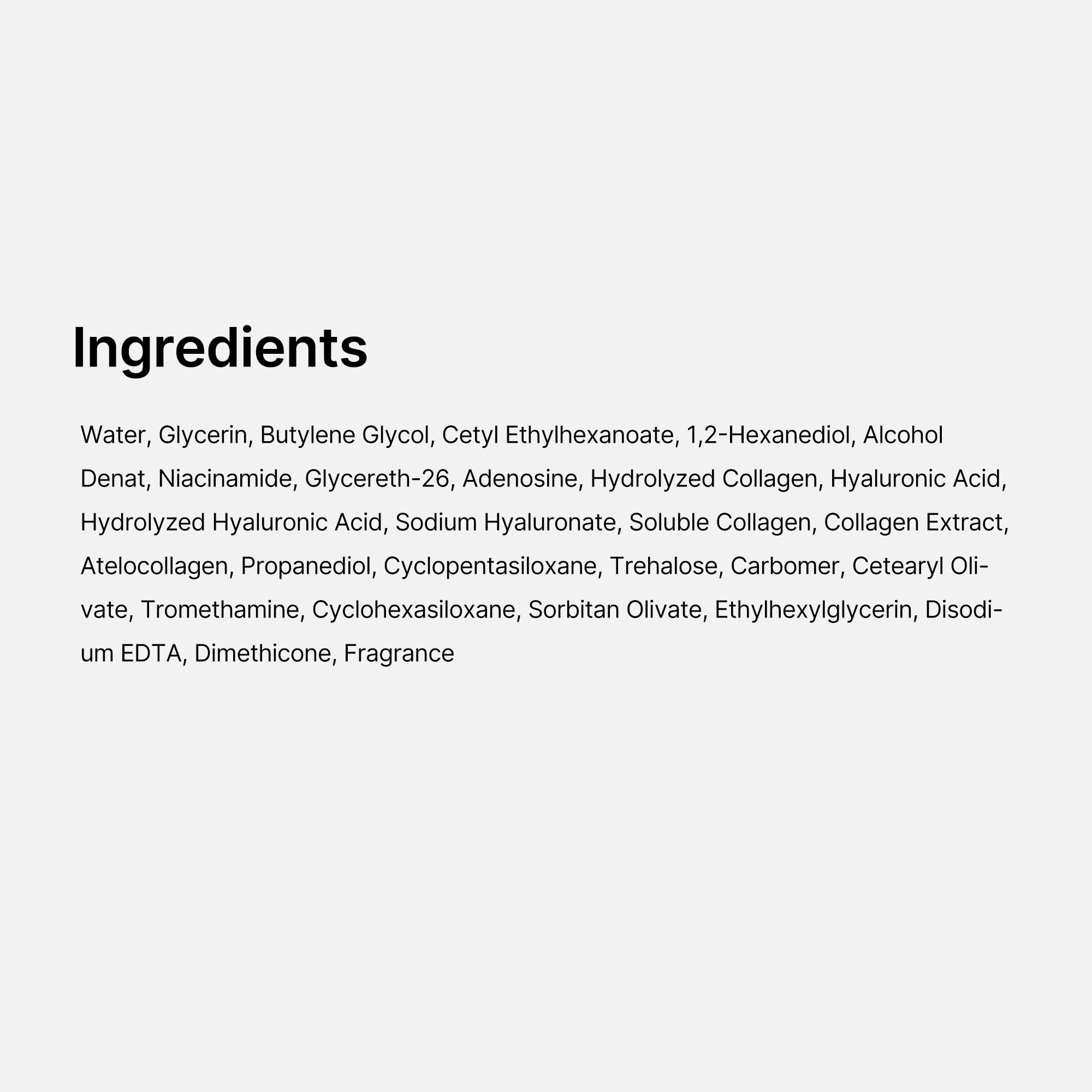 Extracto de oliva en Medicube Triple Collagen para cuidado de la piel