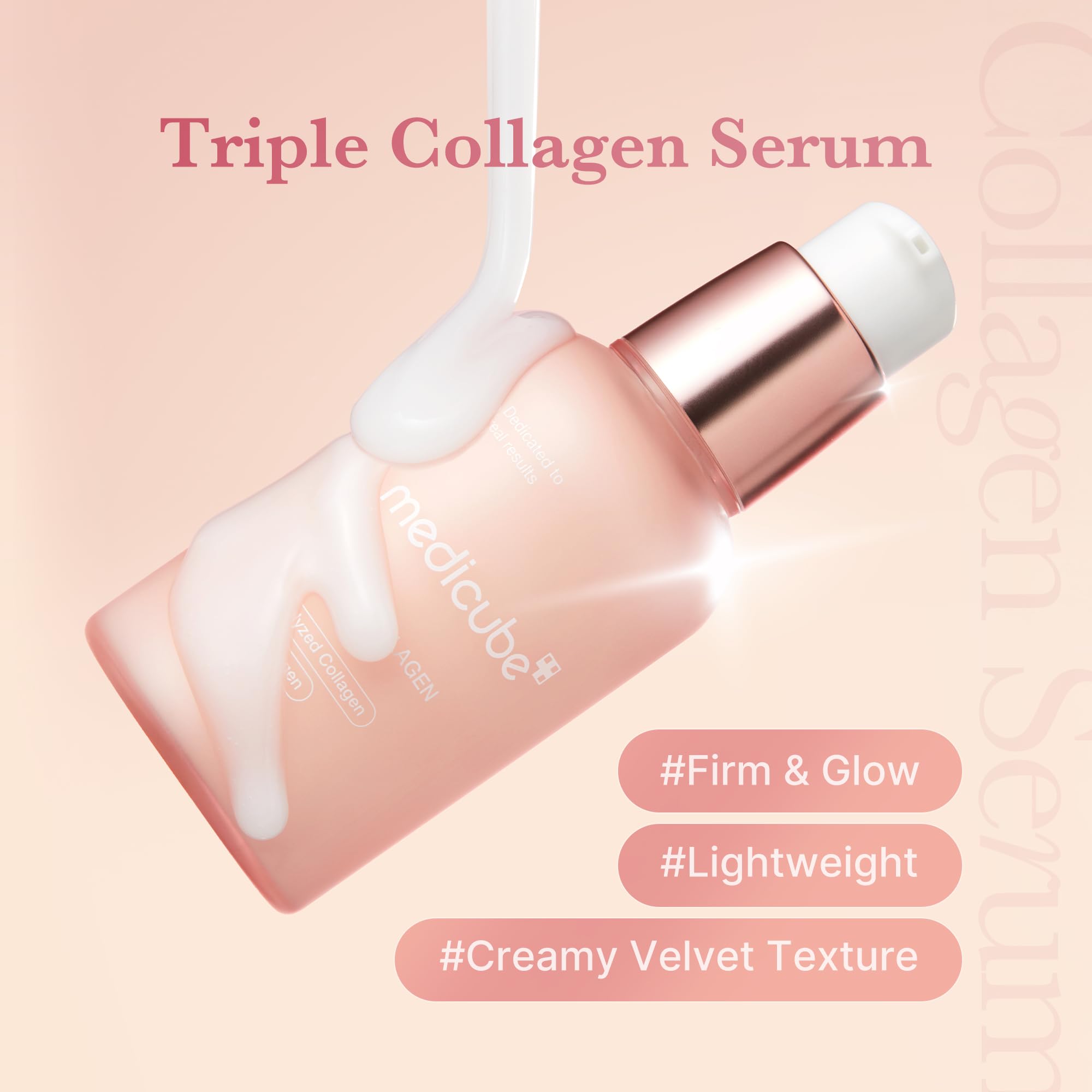 Gotero del serum Medicube Triple Collagen para aplicación precisa
