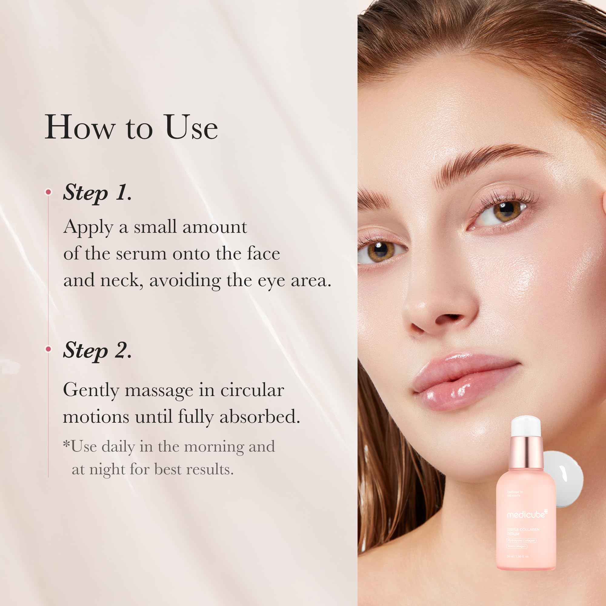 Cuidado de poros con extracto Enantia Chlorantha en Medicube Triple Collagen