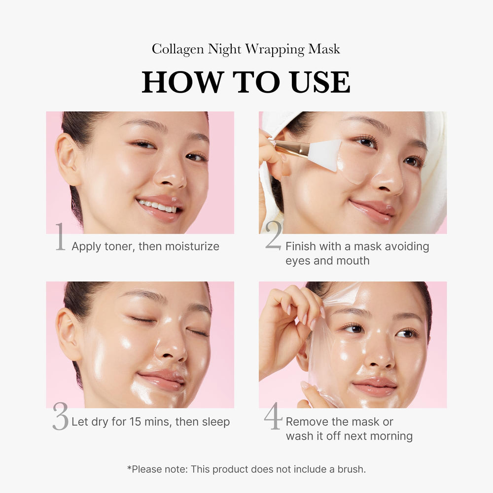 Medicube Wrapping Mask Collagen: colágeno hidrolizado para apoyo a la firmeza