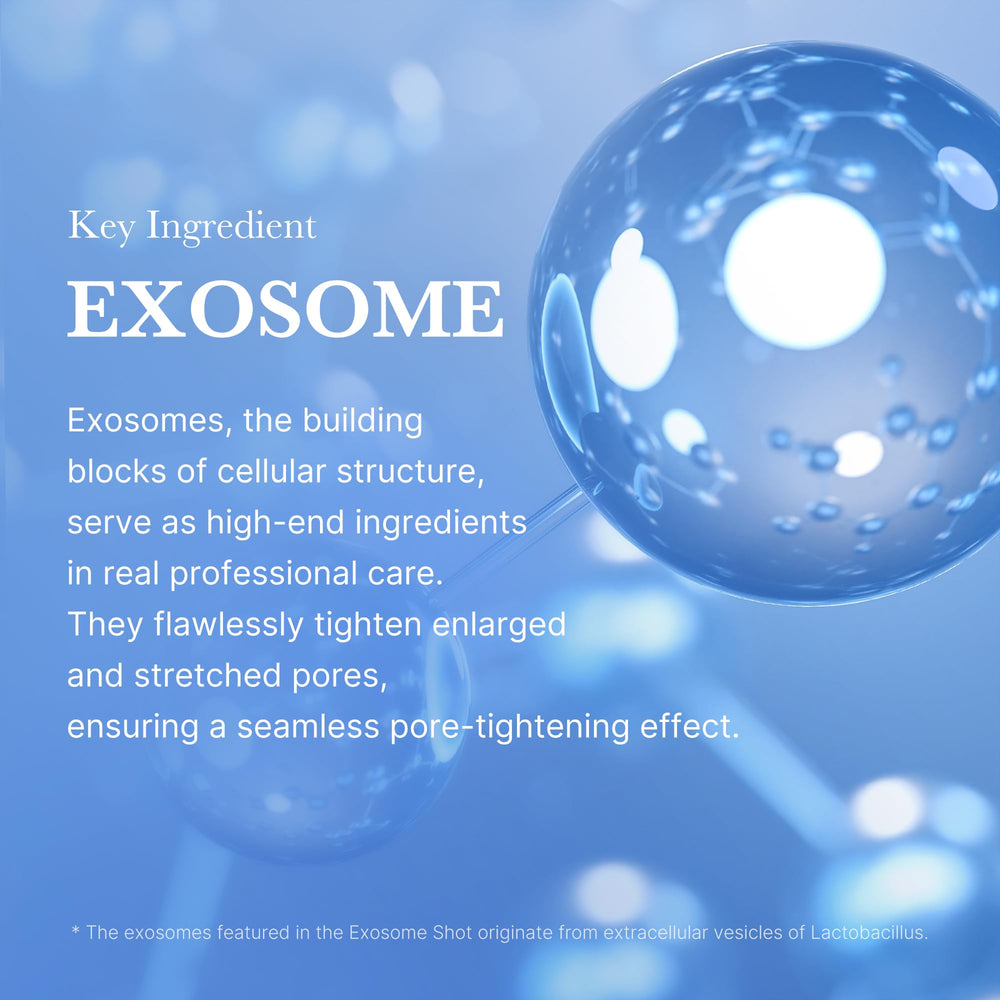 Medicube Zero Exosome Shot, hidratación profunda, mantiene la piel radiante.