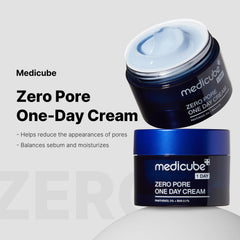 Medicube Zero Pore crema: ingredientes clave como panthenol y niacinamida hidratan.