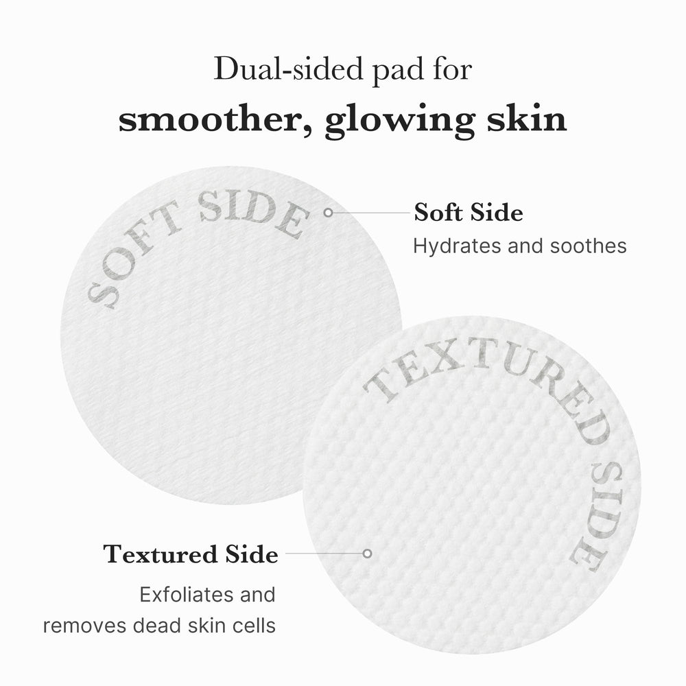 Medicube Zero Pore Pad 2.0, textura doble de la almohadilla para exfoliación.