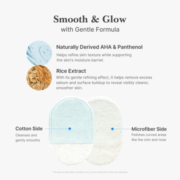 Medicube Zero Pore Peel Pad, panthenol para hidratación y textura suave