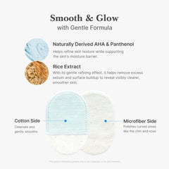 Medicube Zero Pore Peel Pad, panthenol para hidratación y textura suave