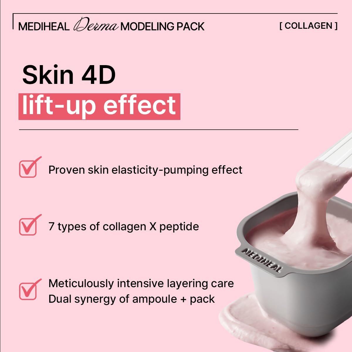 Mediheal ampolla firmeante y nutritiva para elasticidad de la piel