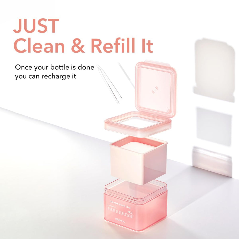 Mediheal Collagen Ampoule Pad: contiene colágeno, ceramidas y proteína de leche