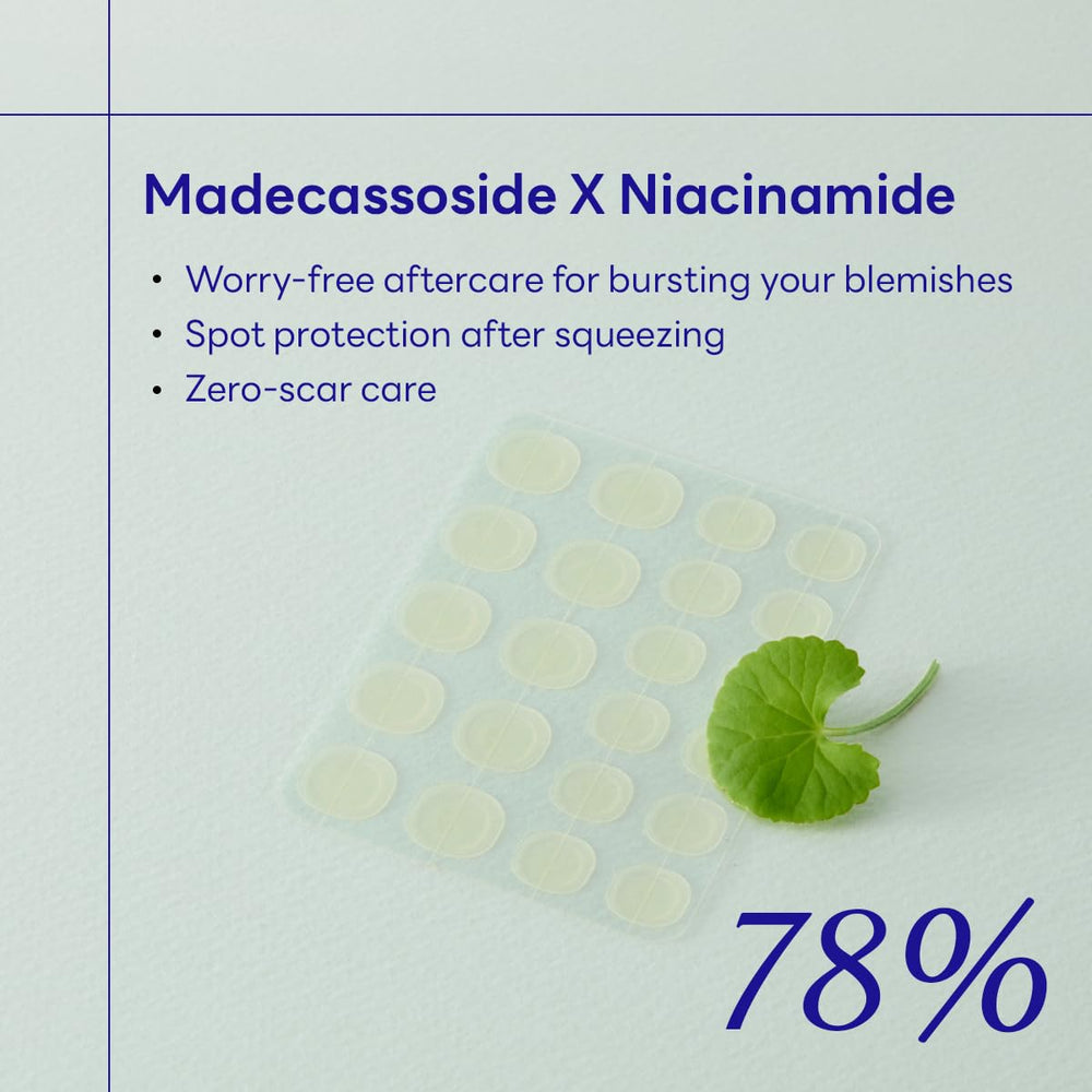Parche Mediheal Derma Clear con Niacinamida para tono más uniforme.