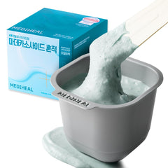 Mediheal Pack de modelado dérmico Madecassoside, empaque para spa en casa.