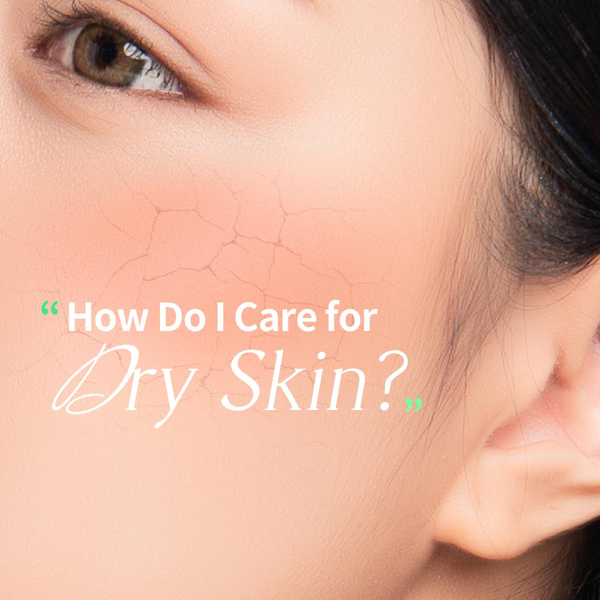 Mediheal Dermaplus Aloe Máscara aplicada en rostro para hidratación calmante.