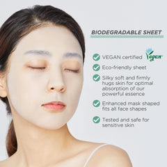 Ajuste perfecto de la mascarilla Madecassoside para cobertura uniforme