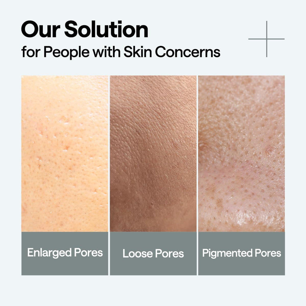 Mediheal Madecassoside pore-tightening close-up emphasizes smoother texture.