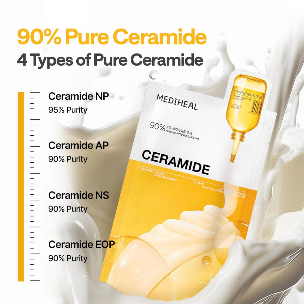 Mediheal Ceramide Essential: apta para piel seca buscando confort y elasticidad.