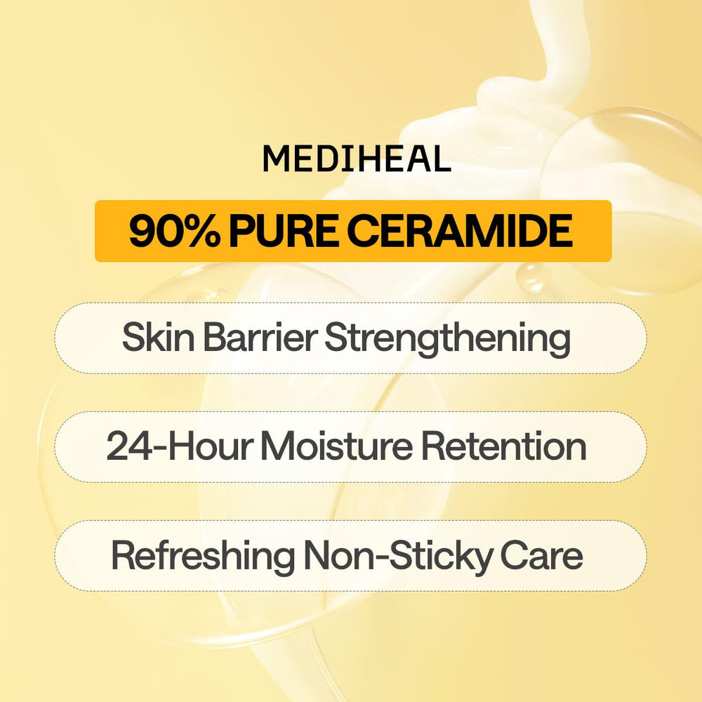 Mediheal Ceramide Essential: tecnología liposómica 4X para mayor absorción.