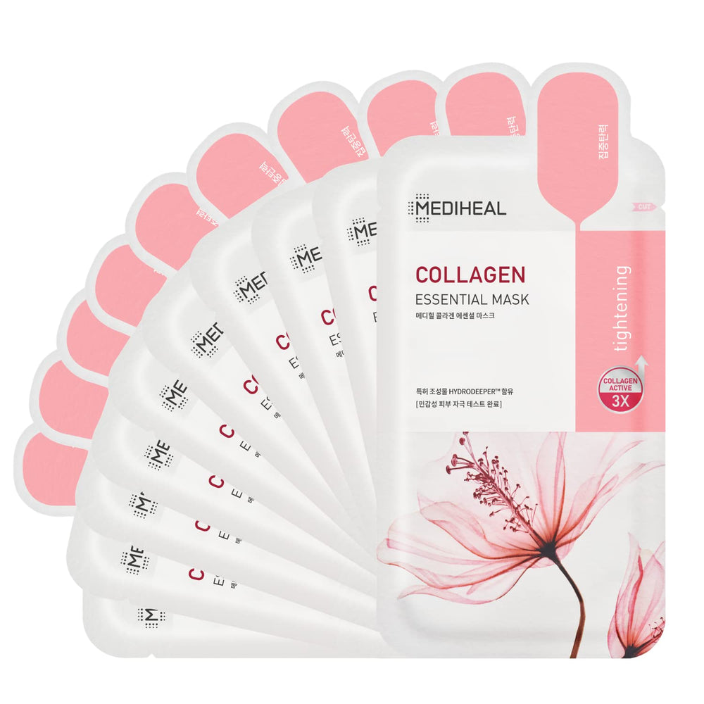 Mediheal masque collagène – feuille soyeuse prêt pour lifting discret