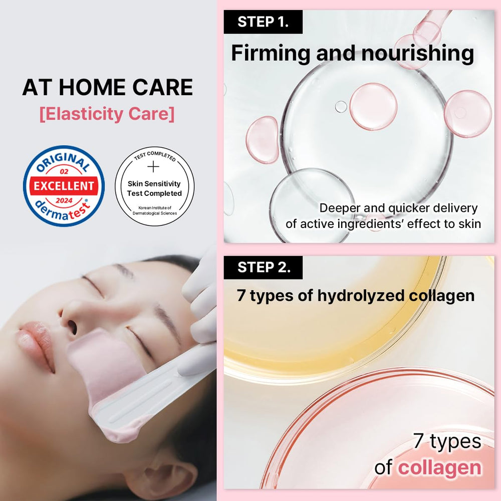 Mediheal mezcla con agua fría para aplicar la mascarilla rápidamente