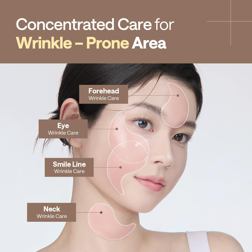 Parche hidrogel Mediheal con retinol para suavizar la piel de la zona ocular.