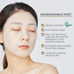 Mediheal Placenta 3x complex ingredients promote lasting moisture.