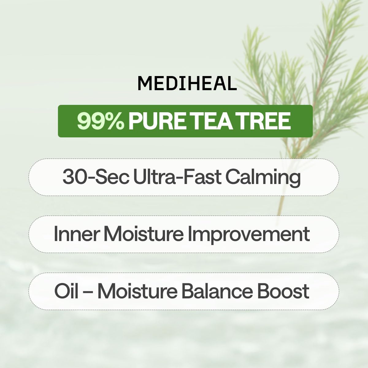 Mediheal mascarilla esencia calmante, sensación fresca tras la aplicación