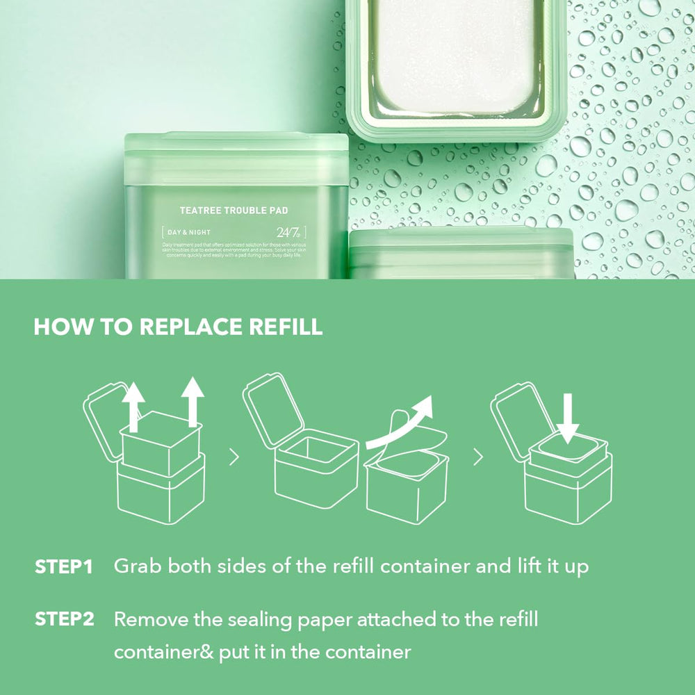 Sheet-mask style use demonstrates soothing, hydrated skin feel.