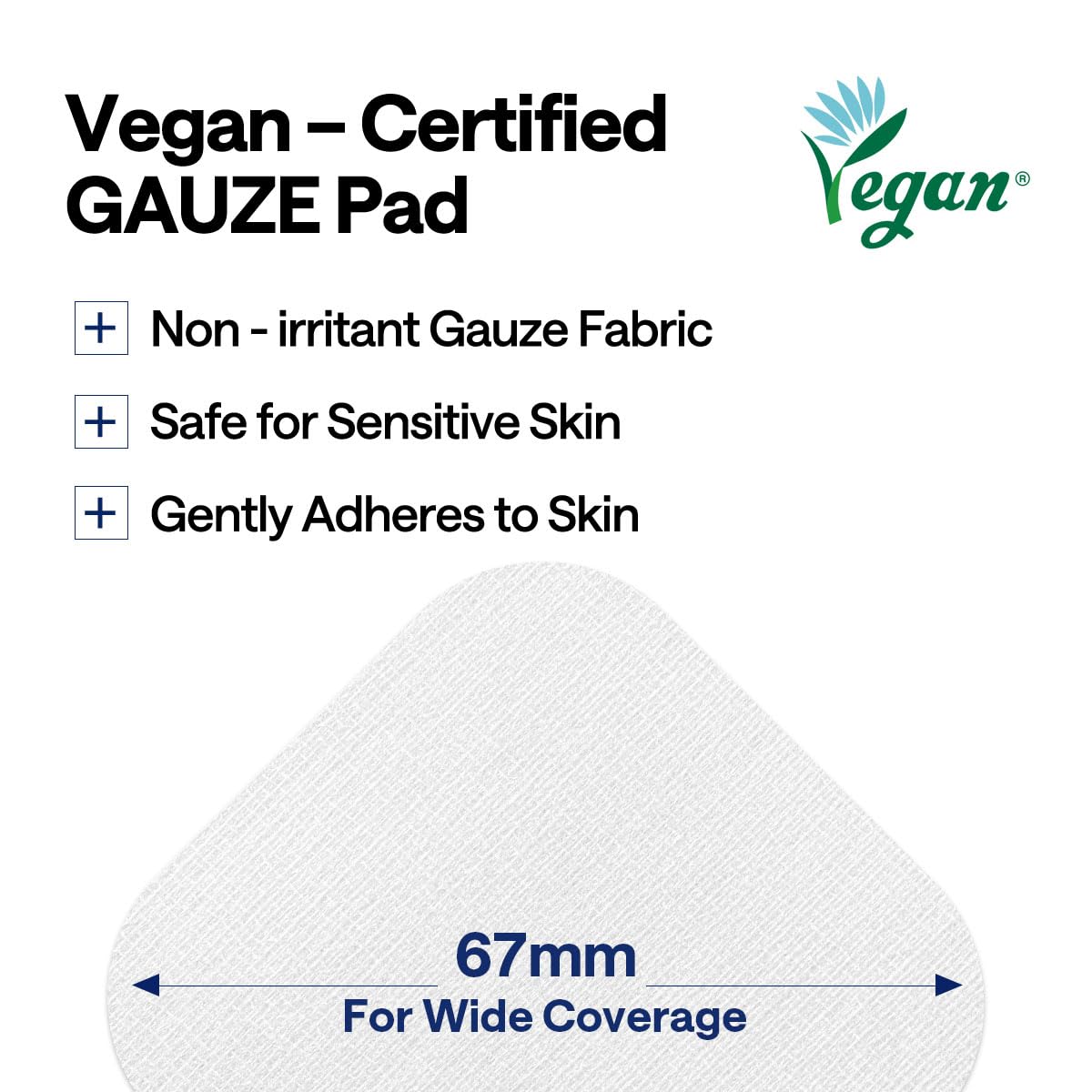 Texture gauze Mediheal Teatree Trouble Pad, douceur et confort pendant l'utilisation.