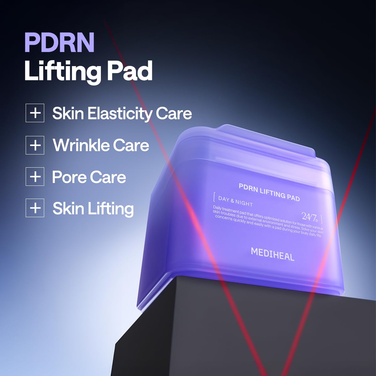 Mediheal Discos PDRN, firmeza-elasticidad para piel más tensa y joven.